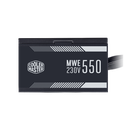 Power Supply Cooler Master MWE White 230V 550W A/EU Cable
