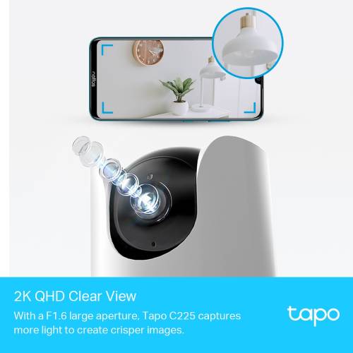 TP-Link Pan/Tilt AI Home Security Wi-Fi Camera Tapo C225