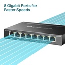 TP-Link 8-Port TL-SG108E(UE) 8-Port Gigabit Easy Smart Switch