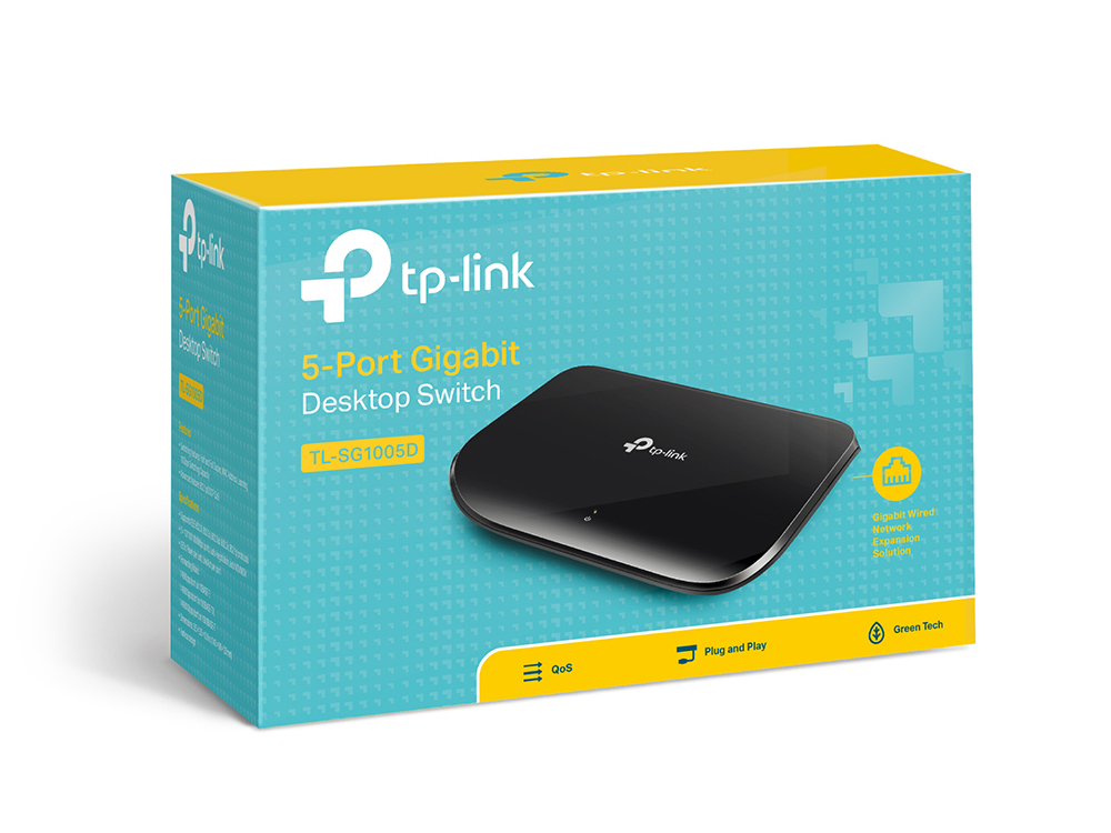 TP-Link Switch 5Port Gigabit (SG1005D)