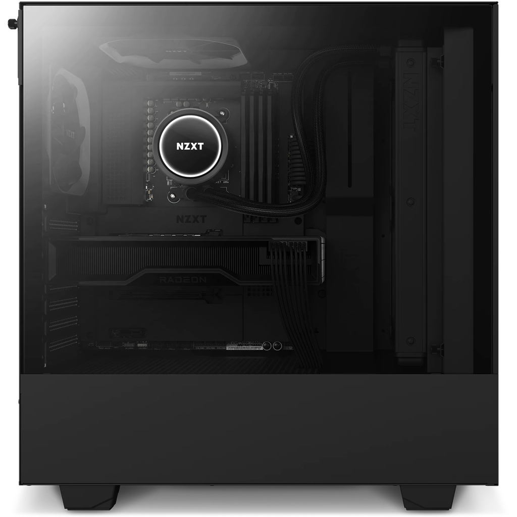 Casing NZXT H510 Flow Edition ATX Black Mid-Tower Gaming Case