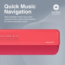 Promate CrystalSound® HD Wireless Speaker (CAPSULE-2.RED)