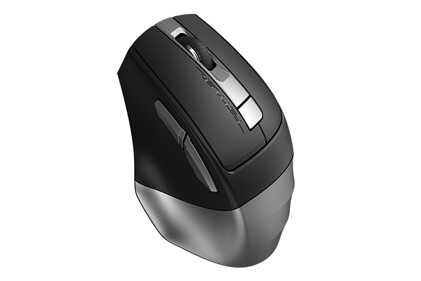 Mouse Fstyler Bluetooth & 2.4G Wireless Rechargeable A4Tech FB35C Smoky Grey