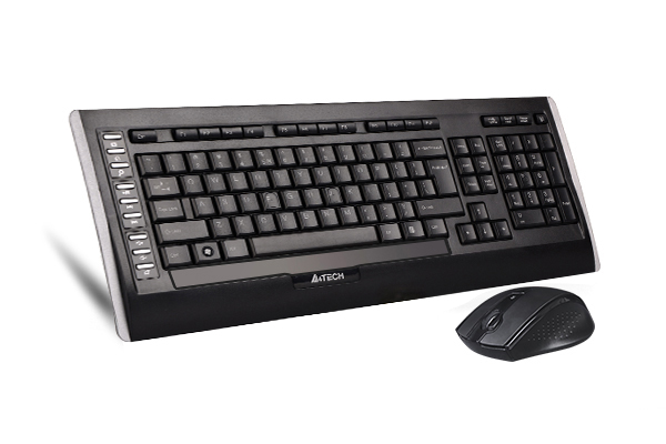 Keyboard Combo A4Tech GR-152 + Mouse G9-730FX (Wireless)  9300F