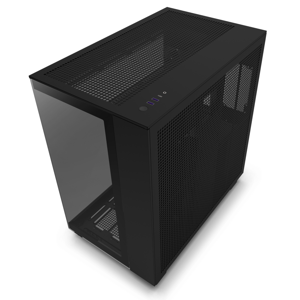 Casing H Series H9 Flow Edition Black ATX Mid Tower