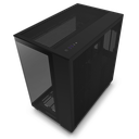 Casing H Series H9 Flow Edition Black ATX Mid Tower