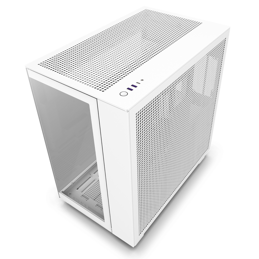 Casing H Series H9 Flow Edition White ATX Mid Tower