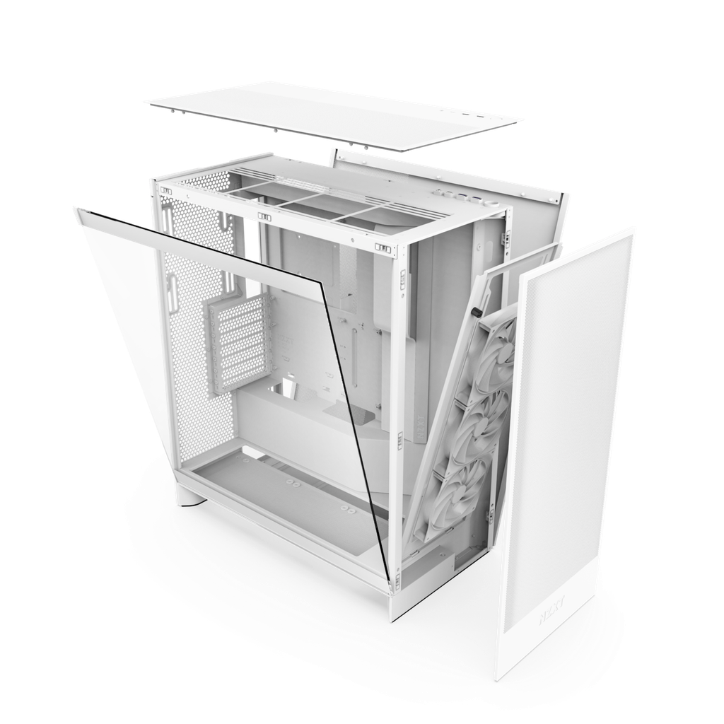 Casing H7 Flow Mid-Tower ATX Airflow White