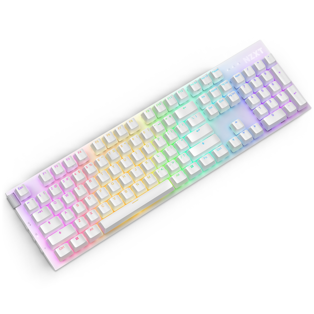 Keyboard NZXT Function 2 Full Size White (KB-001NW-US)