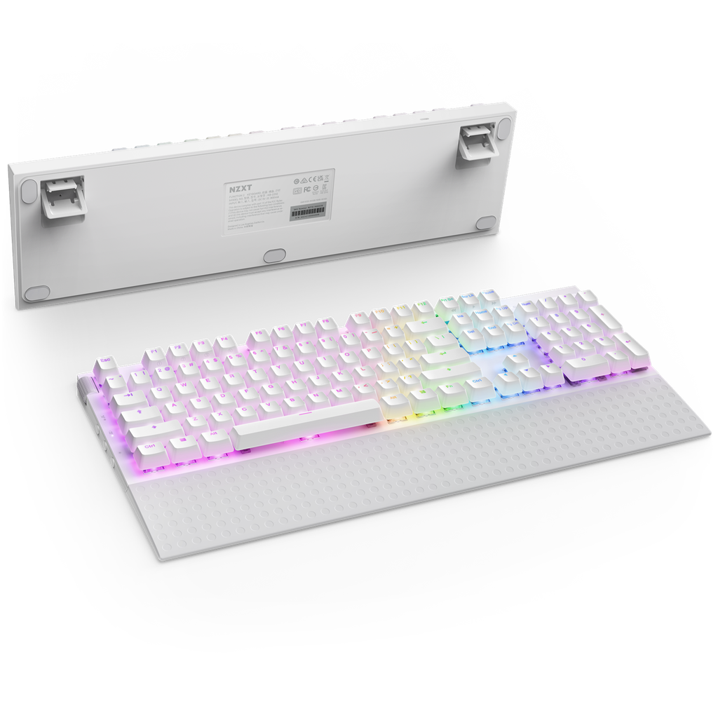 Keyboard NZXT Function 2 Full Size White (KB-001NW-US)