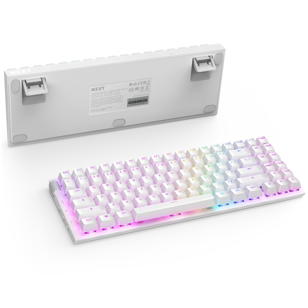 Keyboard NZXT Function 2 Mini TKL White (KB-002NW-US)