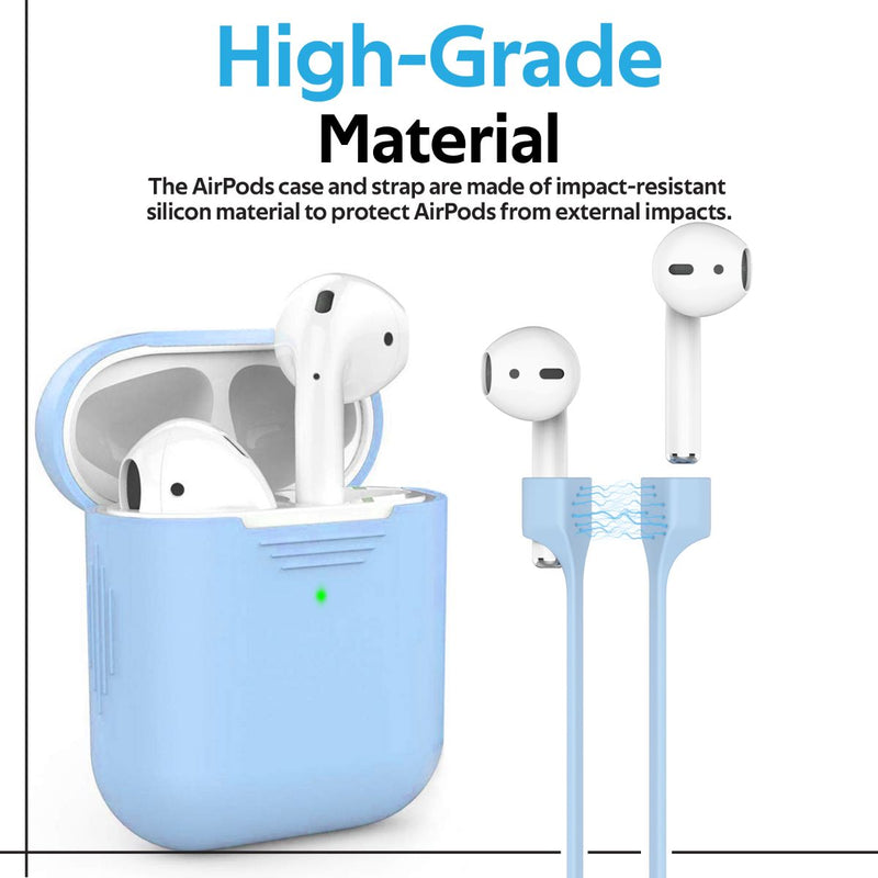 Promate Case for AirPods (AIRHITCH.BLUE)