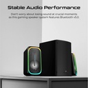 Vertux SonicThunder-50 50W Surround Sound Gaming Speaker (SONICTHUNDER-50.UK)