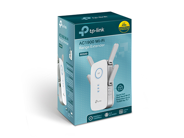 TP-Link Wireless Range Extender 1900Mbps (RE500)