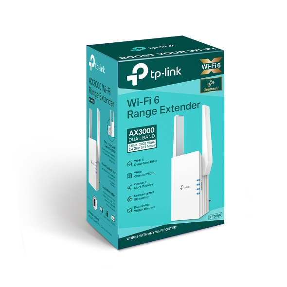 TP-Link Wireless Range Extender 3000Mbps (RE705X) (copy)