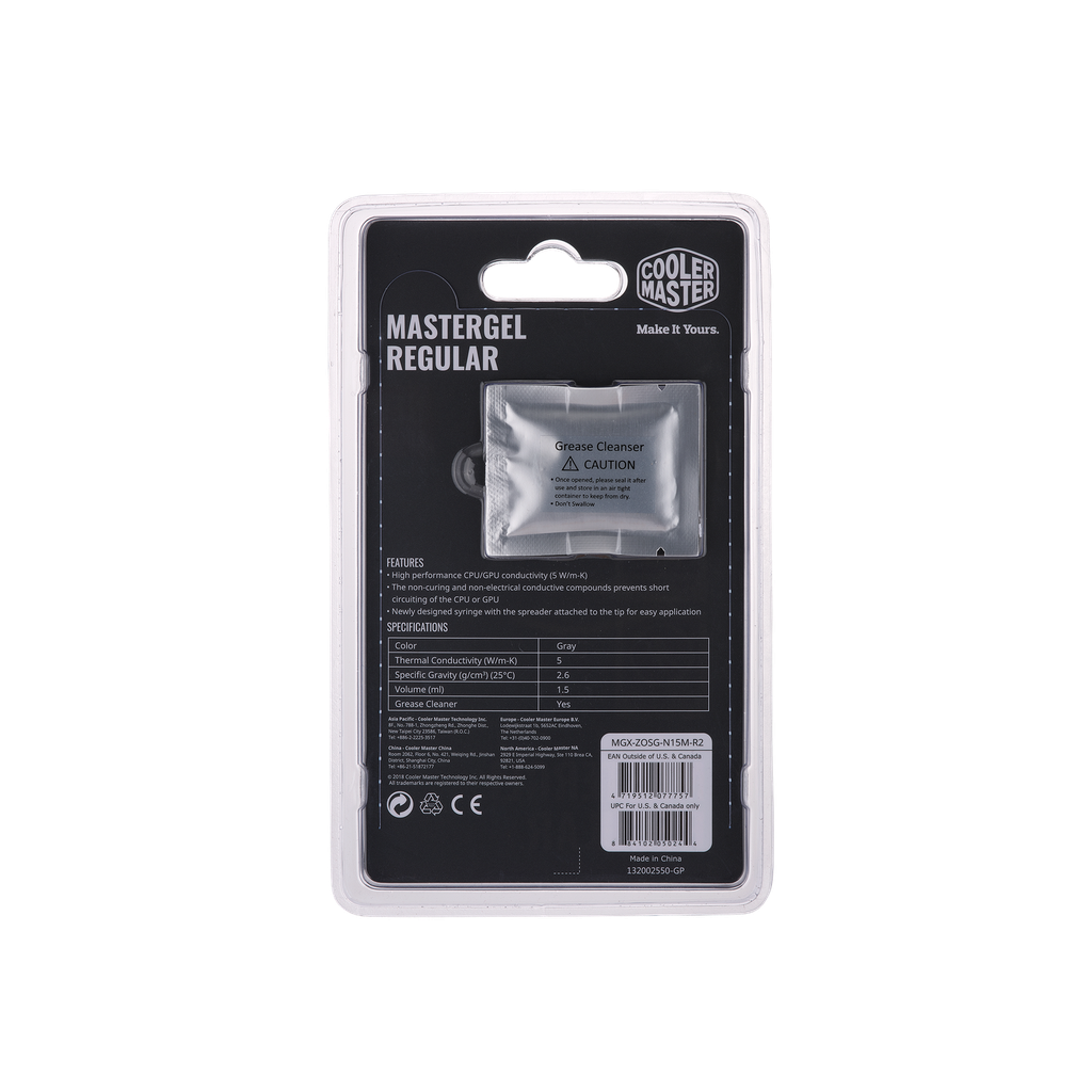 Thermal Paste Cooler Master MasterGel Regular