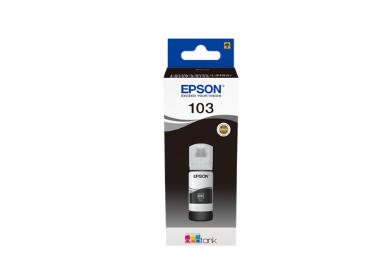 Refill for Ink Tank Epson 103 Ecotank C13T00S14A Black 65ml (Epson Printer L3150)