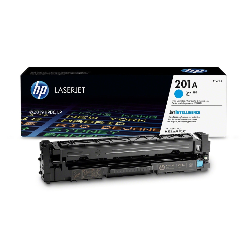 Toner Original HP CF401A (201A) Cyan