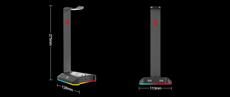 Headset STAND Bloody RGB Gaming GS2