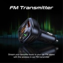 Promate Car FM Transmitter Kit with Handsfree & Quick Charge 3.0 (SMARTUNE-4)