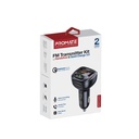 Promate Car FM Transmitter Kit with Handsfree & Quick Charge 3.0 (SMARTUNE-4)