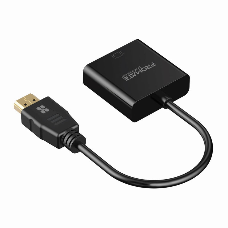 Promate Converter HDMI to VGA  Black (PROLINK-H2V.BLACK)