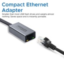 Promate High Speed USB-C to Gigabit Ethernet Adapter GIGALINK-C.GREY