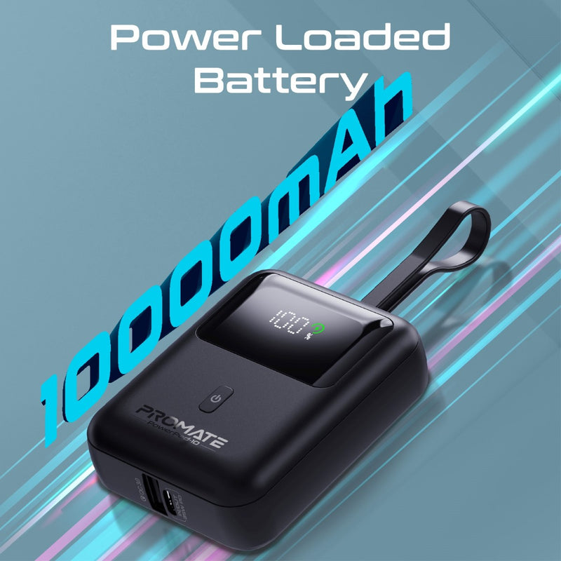 Promate Mobile Charger POWERPOD-10 BLACK