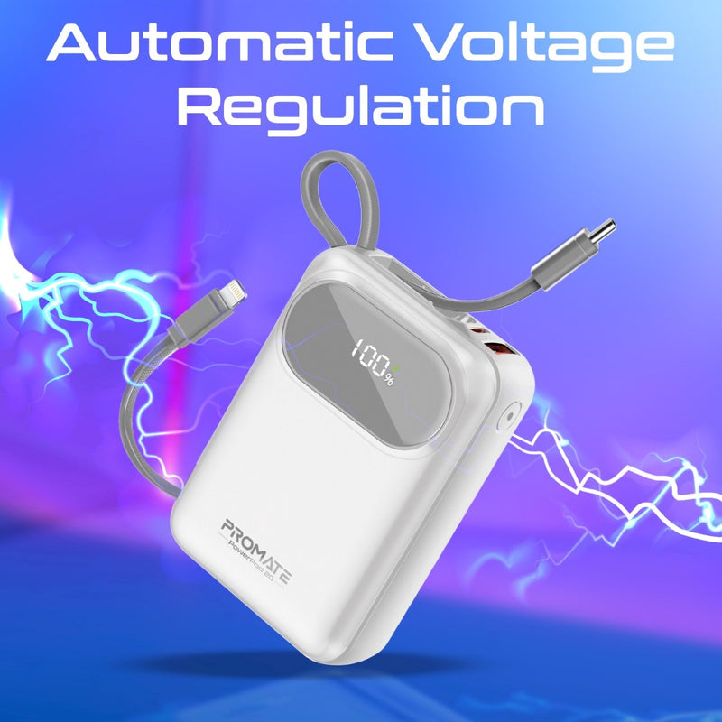 Promate Mobile Charger POWERPOD-20 WHITE