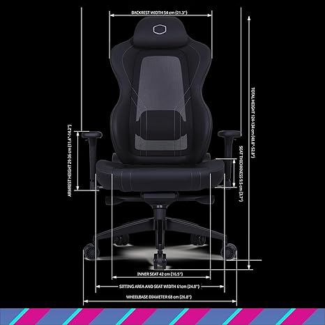 Gaming Chair Cooler Master Hybrid 1