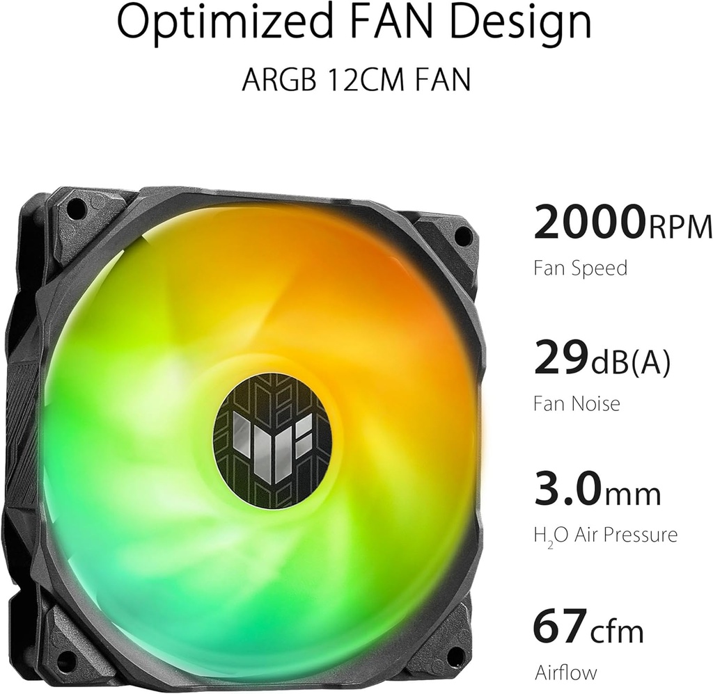 Cooling System ASUS TUF GAMING LC II 240 ARGB (90RC00U1-M0UAY0)