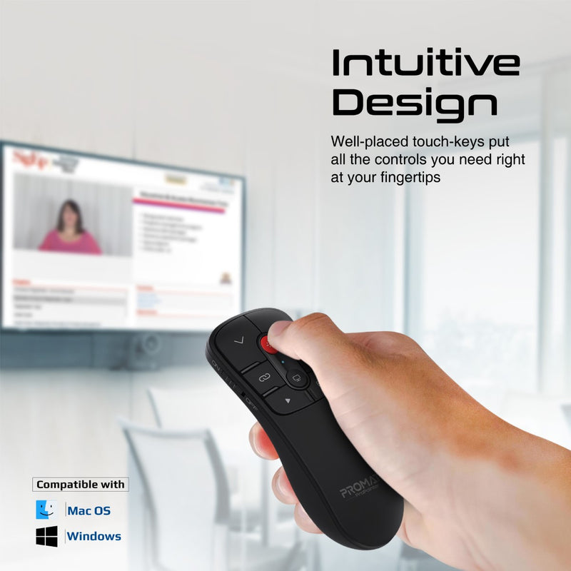 Promate Universal Intuitive Wireless Presenter (ProPointer)