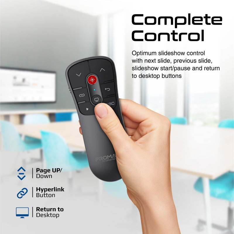 Promate Universal Intuitive Wireless Presenter (ProPointer)