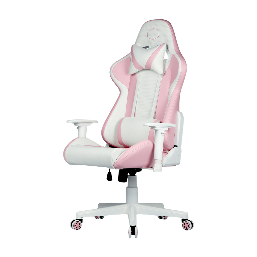 Caliber R1S Gaming Chair PINK & WHITE