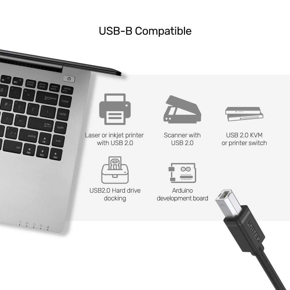 Usb Cable 5m Unitek (Y-C421GBK)