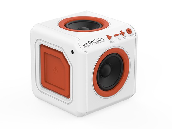 Allocacoc AudioCube Portable UK White(3903WT/UKACPT)