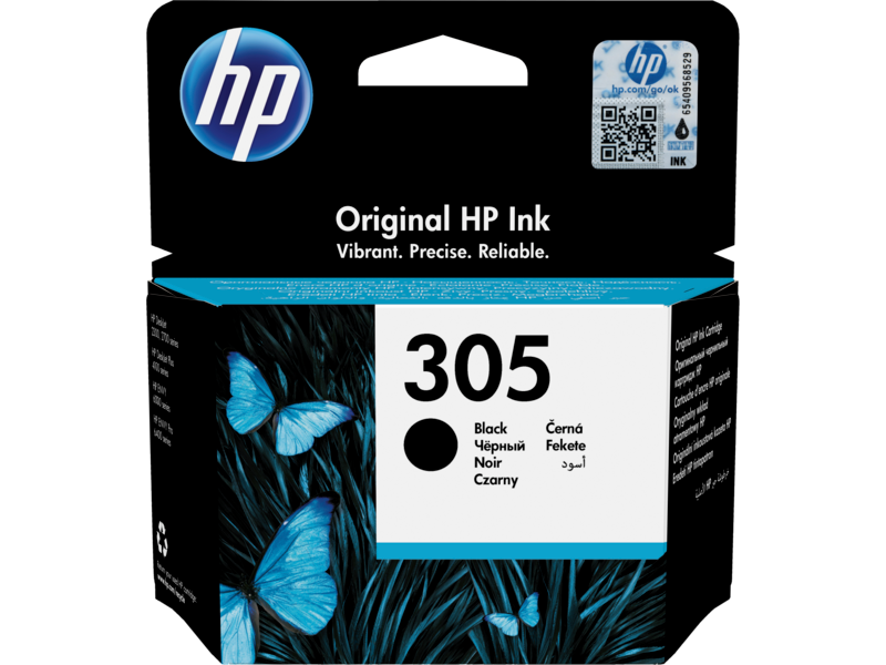 Cartridge Original HP 305 Black (3YM61AE)