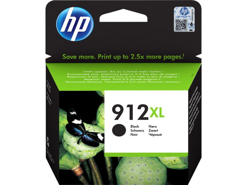 Cartridge Original HP 912XL Black High Capacity