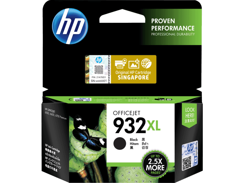 Cartridge Original HP 932XL Black