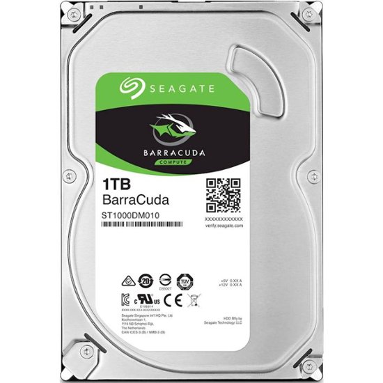 Hard Disk 3.5" Seagate Barracuda 1Tb (PC)