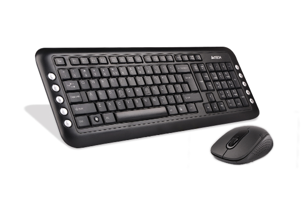 Keyboard Combo A4Tech GL-100 + Mouse G3-630N (Wireless)  7200N French Layout