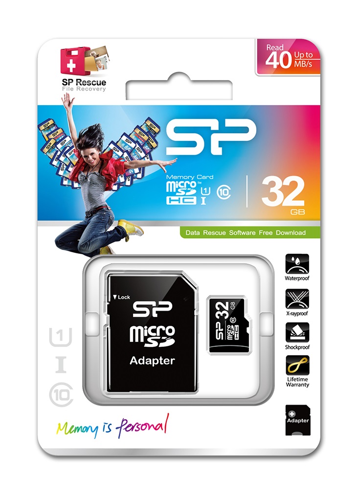 MicroSD SP 32Gb (C10)