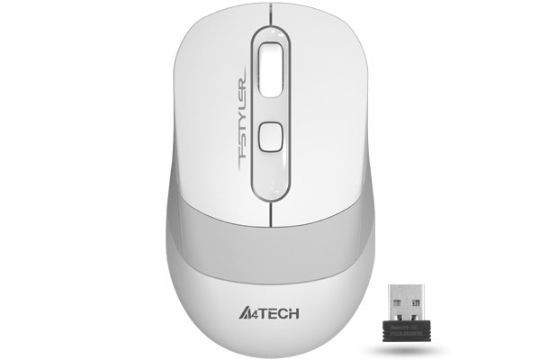 Mouse Fstyler Wireless A4Tech FG10 White