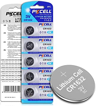 PKCELL Lithium Button Cell CR1632