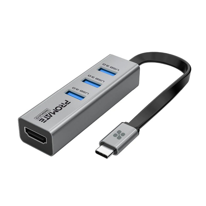 Promate USB-C to HDMI MEDIAHUB-C3 (USB-3.0)