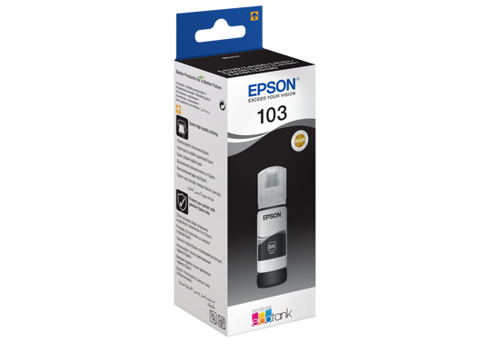 Refill for Ink Tank Epson 103 Ecotank C13T00S14A Black 65ml (Epson Printer L3150)