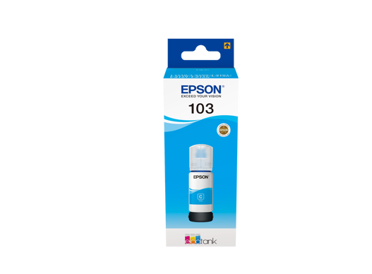 Refill for Ink Tank Epson 103 Ecotank C13T00S24A Cyan 65ml (Epson Printer L3150)