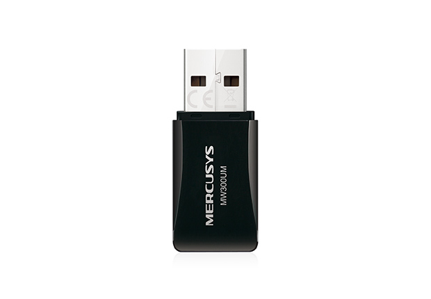 Mercusys Wireless Wifi Adapter 300Mbps (MW300UM) (Mini USB Adapter)
