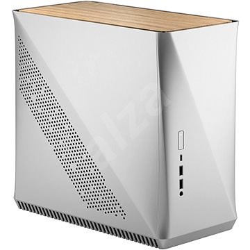 Casing Fractal Design Era ITX Silver & White Oak Compact Case (Silver)