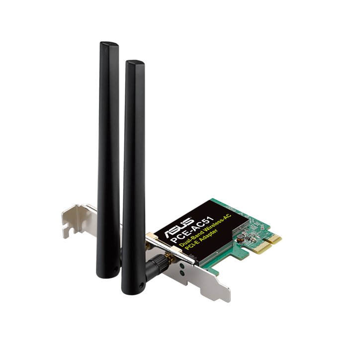 Asus Wireless-AC750 Dual-band PCI-E Adapter